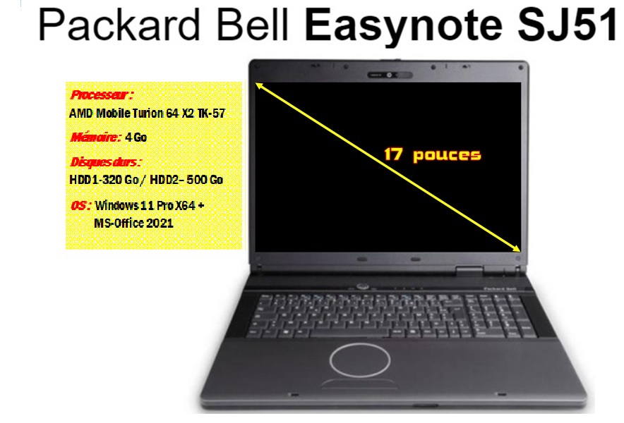 PC PORTABLE  EasyNote SJ51